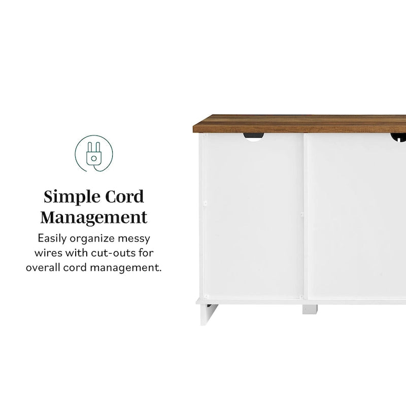 Middlebrook Wind Gap 58-inch Sliding Barn Door TV Stand