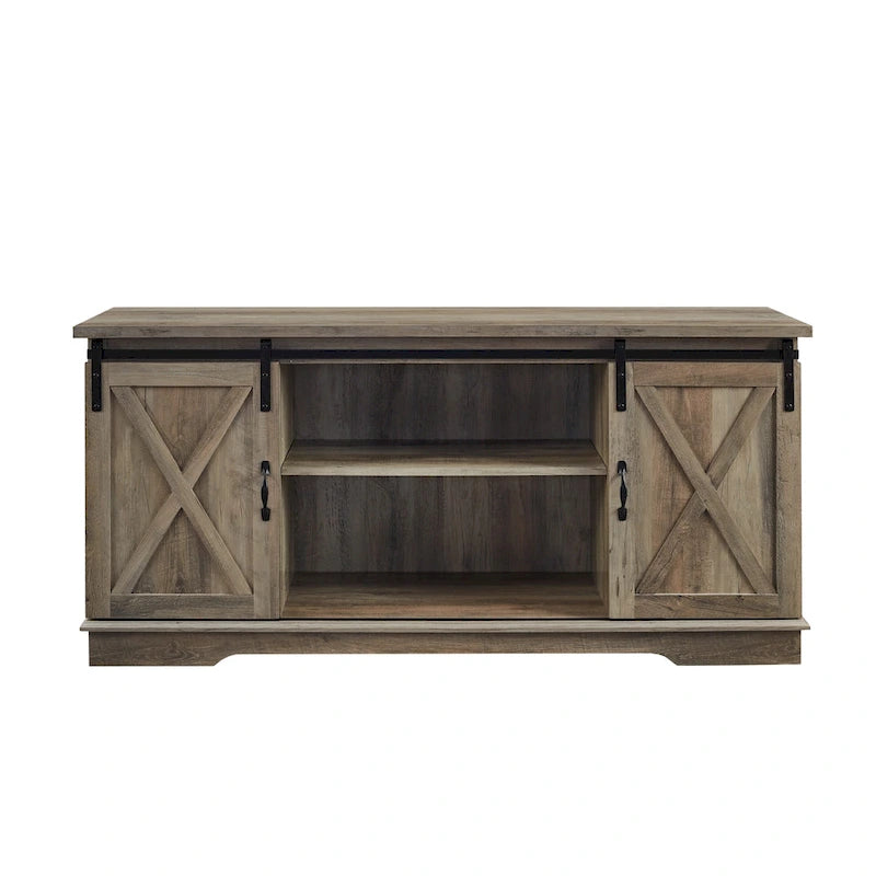 Middlebrook Wind Gap 58-inch Sliding Barn Door TV Stand