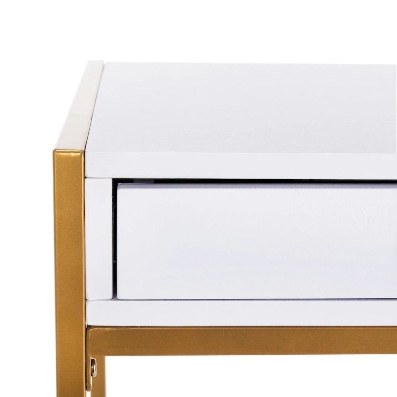 SAFAVIEH Ilo Glam 1-Drawer Console Desk