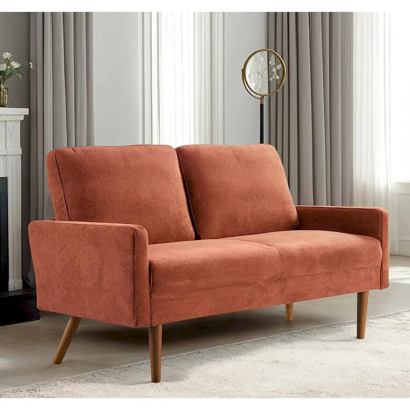 Velvet Loveseat Sofa