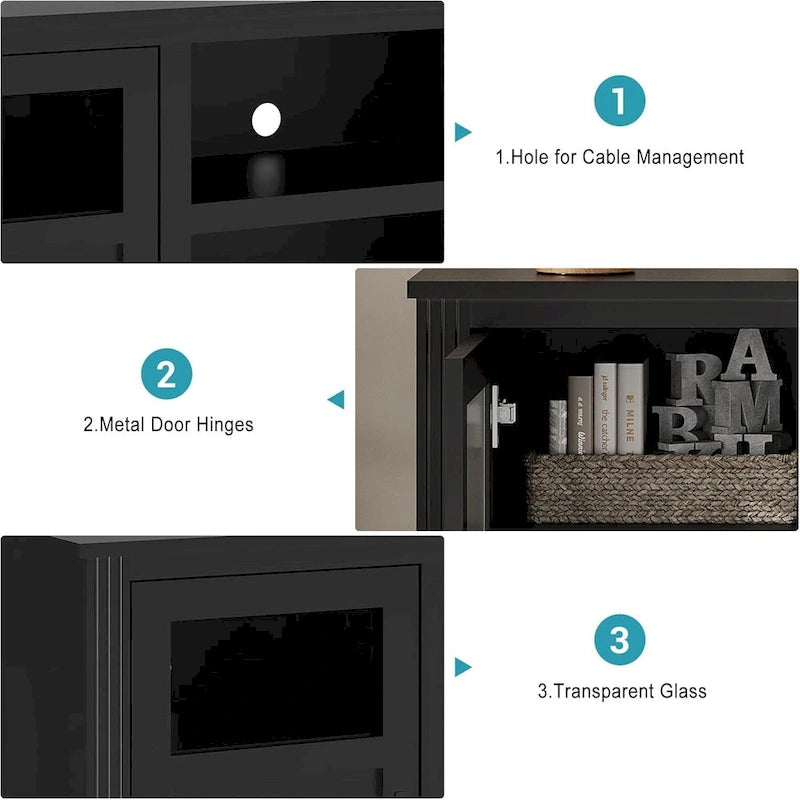 LED TV Stand for 65/60/55 Inch TV