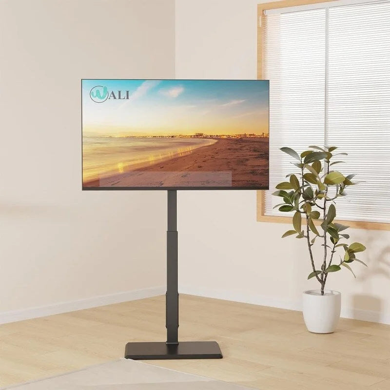 Floor TV Stand with Power Outlet