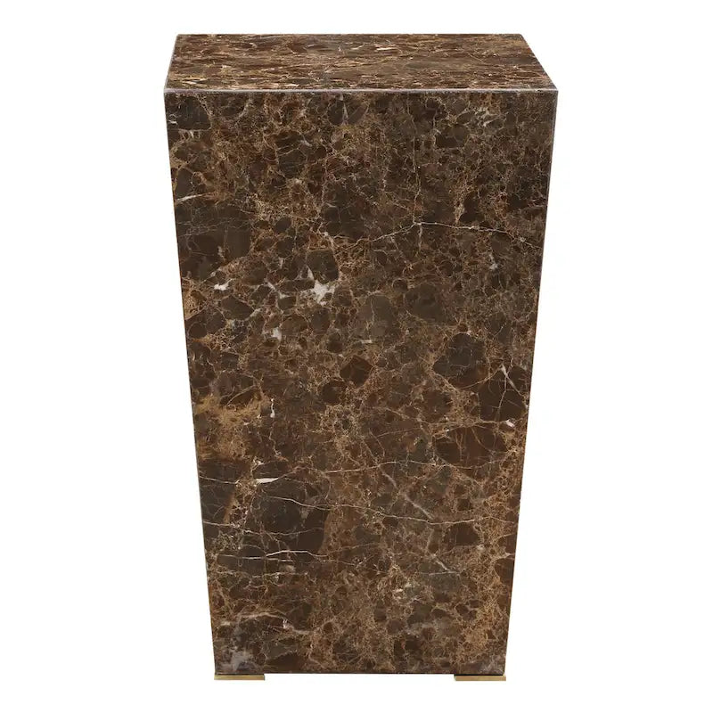 Uttermost 24879 Poe 14 Wide Marble Accent Table