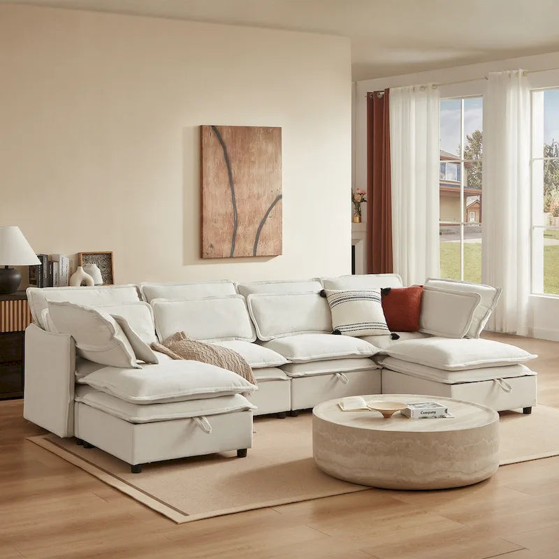 Luxury Sleeper Sofa Bed with Soft Cushion - Ultimate Comfort for Your Home