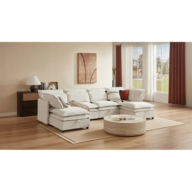 Luxury Sleeper Sofa Bed with Soft Cushion - Ultimate Comfort for Your Home