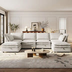 Luxury Sleeper Sofa Bed with Soft Cushion - Ultimate Comfort for Your Home