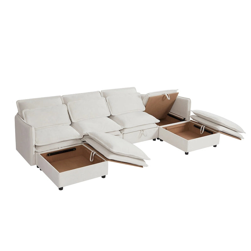 Luxury Sleeper Sofa Bed with Soft Cushion - Ultimate Comfort for Your Home