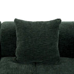 101.2 Chenille Modular Sectional Sofa with Deep Seating, Free-Combined Design and High-Density Foam Construction