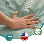 Twin XL Adjustable Bed Frame & 6 Mattress  Zero Gravity Bed with Side Rails