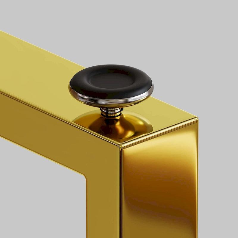 Minimalist Rectangular Glass Dining Table