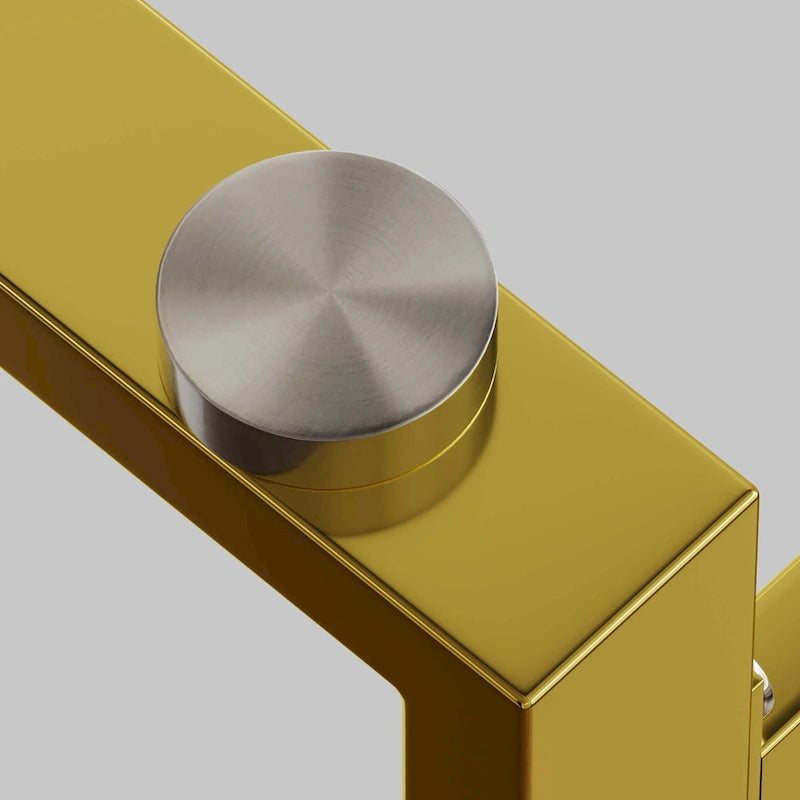 Minimalist Rectangular Glass Dining Table