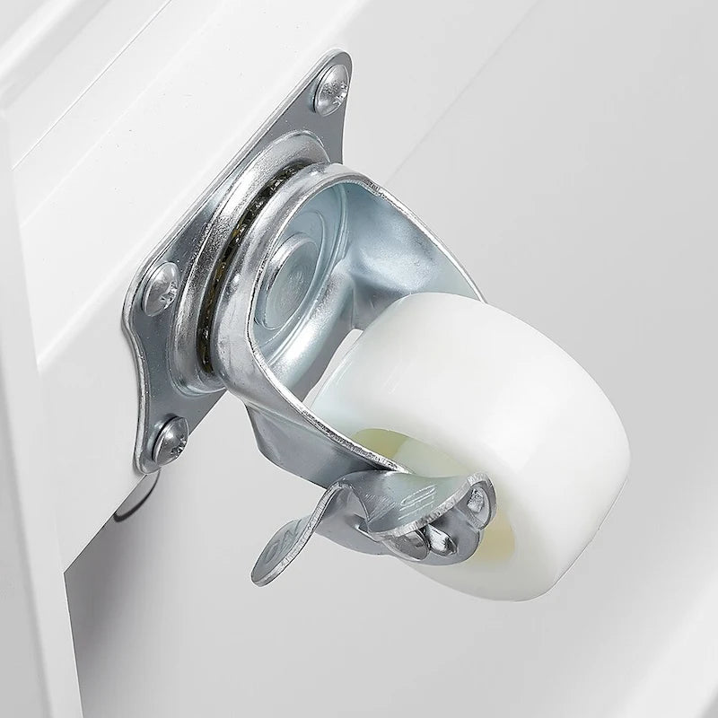 Metal Printer Stand with Storage Mobile Printer Tables