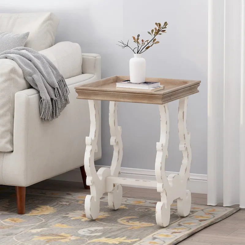 Lonedell French Country Accent Table by Christopher Knight Home