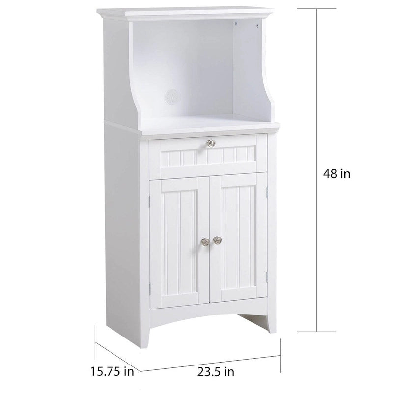 OS Home and Office Microwave/Coffee Maker Utility Cabinet