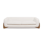 Alpine 90.5 Sherpa Upholstered Sofa