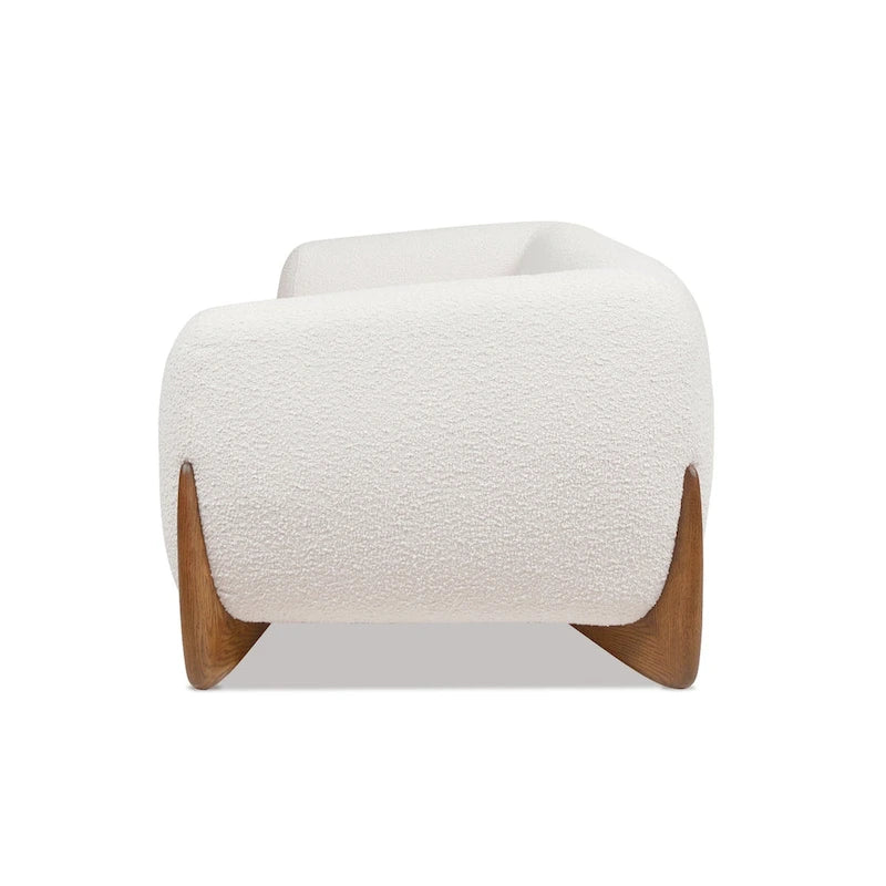 Alpine 90.5 Sherpa Upholstered Sofa