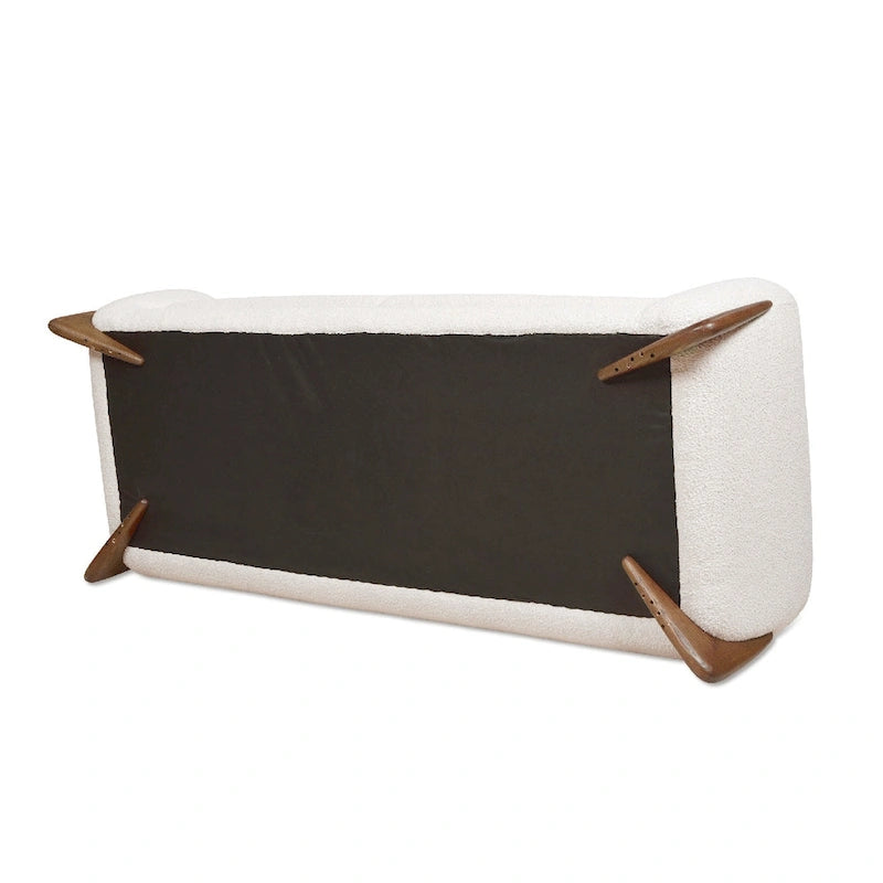 Alpine 90.5 Sherpa Upholstered Sofa