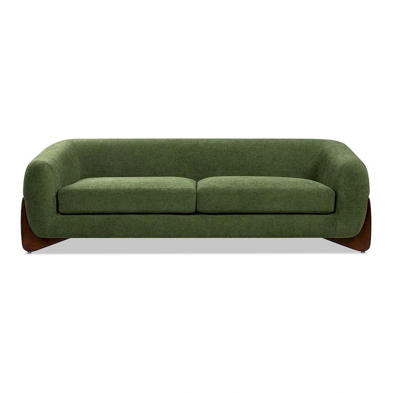 Alpine 90.5 Sherpa Upholstered Sofa