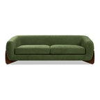 Alpine 90.5 Sherpa Upholstered Sofa