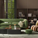 Alpine 90.5 Sherpa Upholstered Sofa