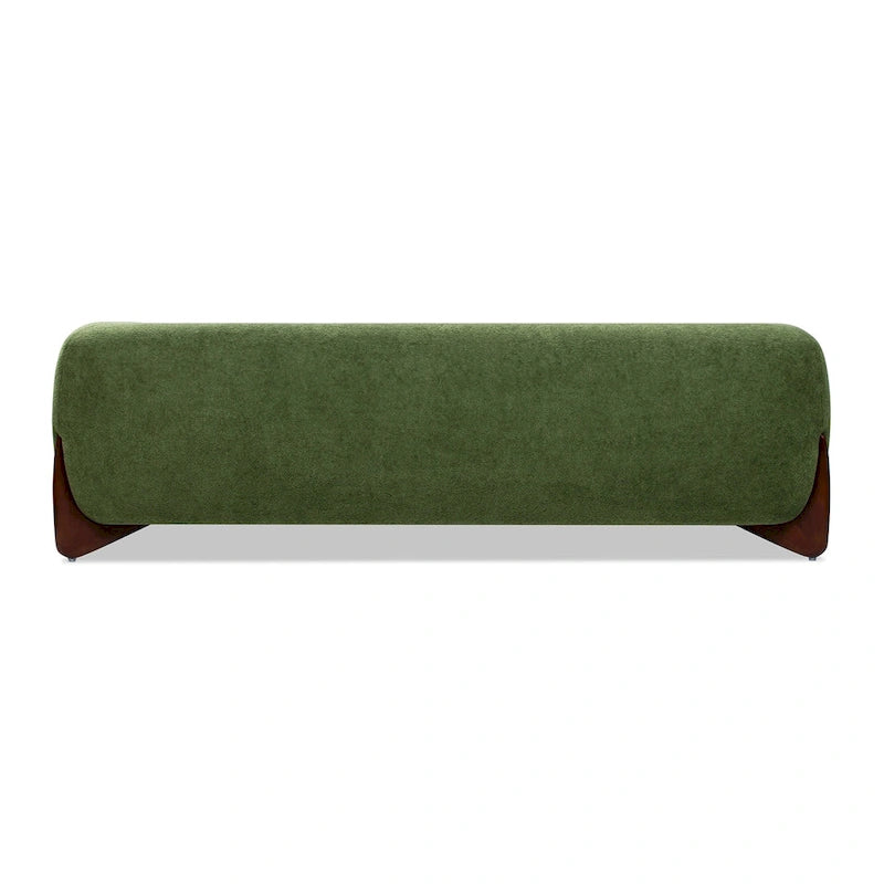 Alpine 90.5 Sherpa Upholstered Sofa