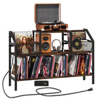 Record Player Stand - 13.38D x 45.27W x 33.46H