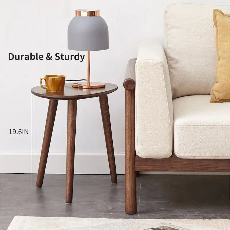 Center Table Low Table 100% Solid Oak Wood Top