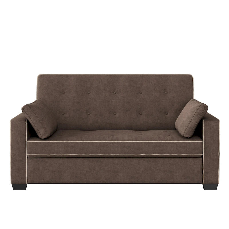 Serta Morrison Queen Convertible Loveseat