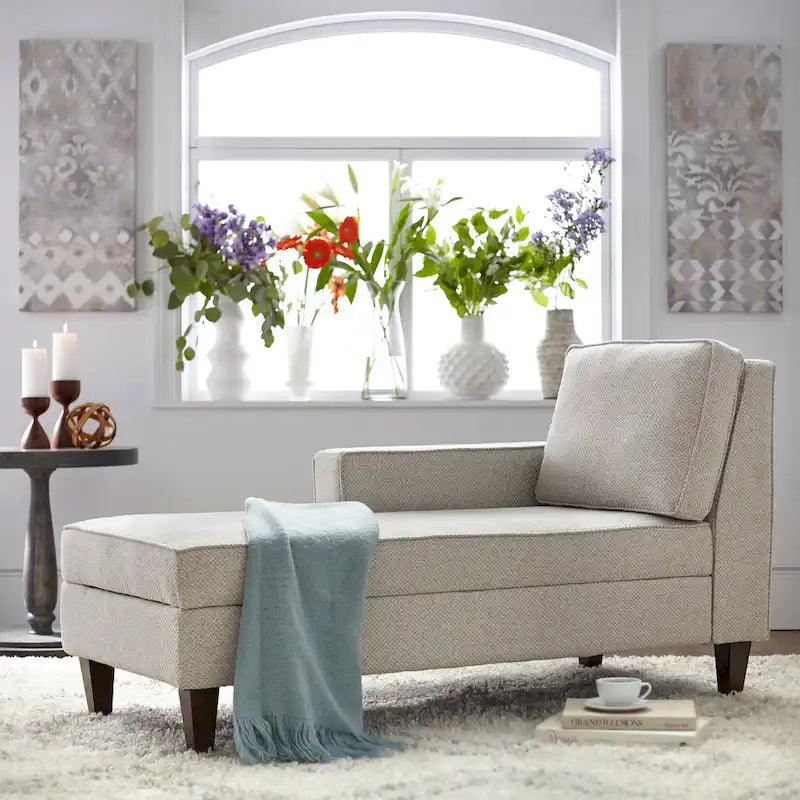 Simple Living Ginger Storage Chaise