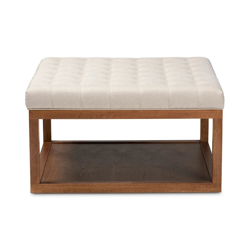 Carson Carrington Jularp Upholstered Cocktail Ottoman