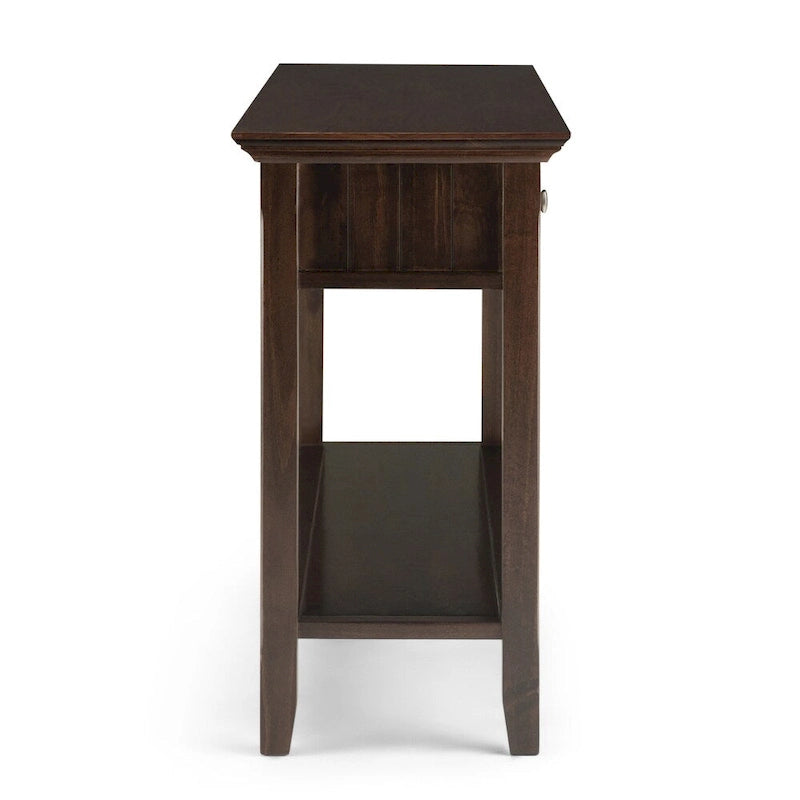 WYNDENHALL Normandy SOLID WOOD 60 inch Wide Transitional Wide Console Sofa Table - 60 x 16 x 30