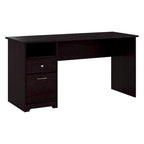 Bush Furniture Cabot 60W Computer Desk with Drawers and Storage