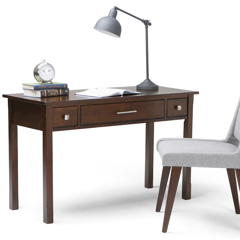 WYNDENHALL Franklin SOLID WOOD Contemporary Writing Office Desk