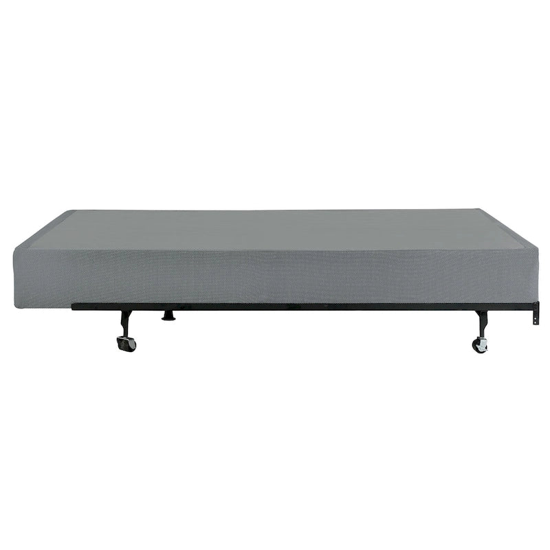 InstaBox No Assembly 9 in. Metal Boxspring Folding Mattress Foundation