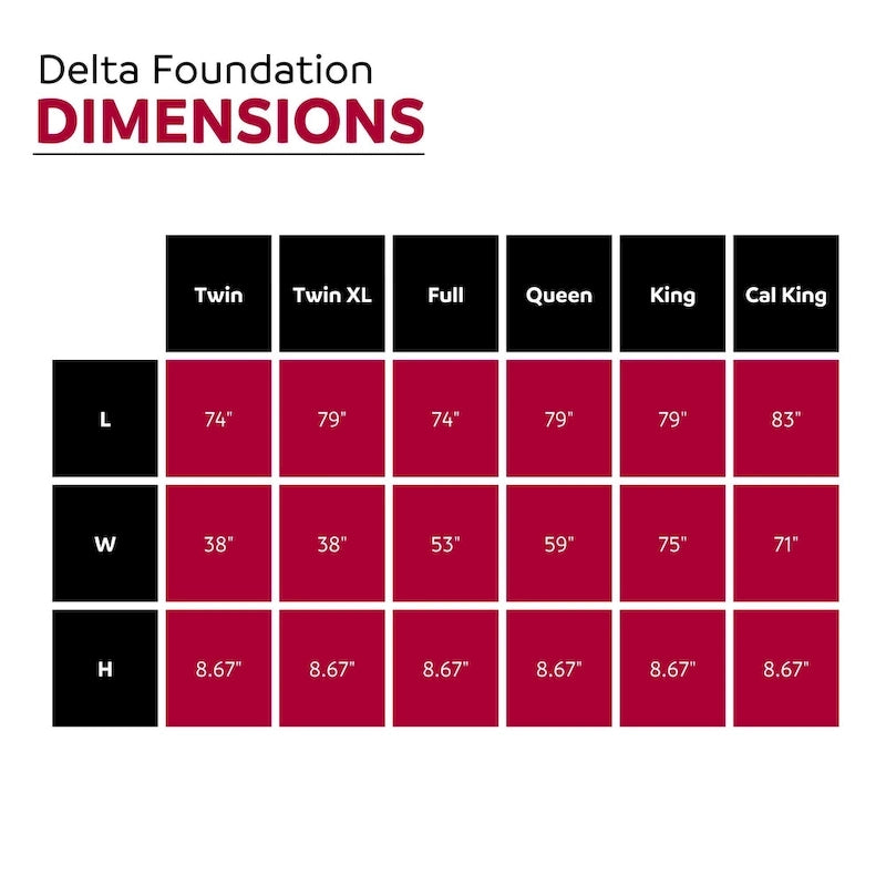 InstaBox No Assembly 9 in. Metal Boxspring Folding Mattress Foundation
