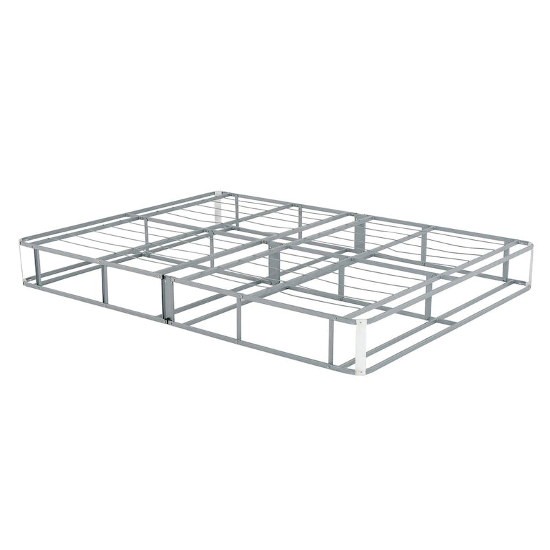 InstaBox No Assembly 9 in. Metal Boxspring Folding Mattress Foundation