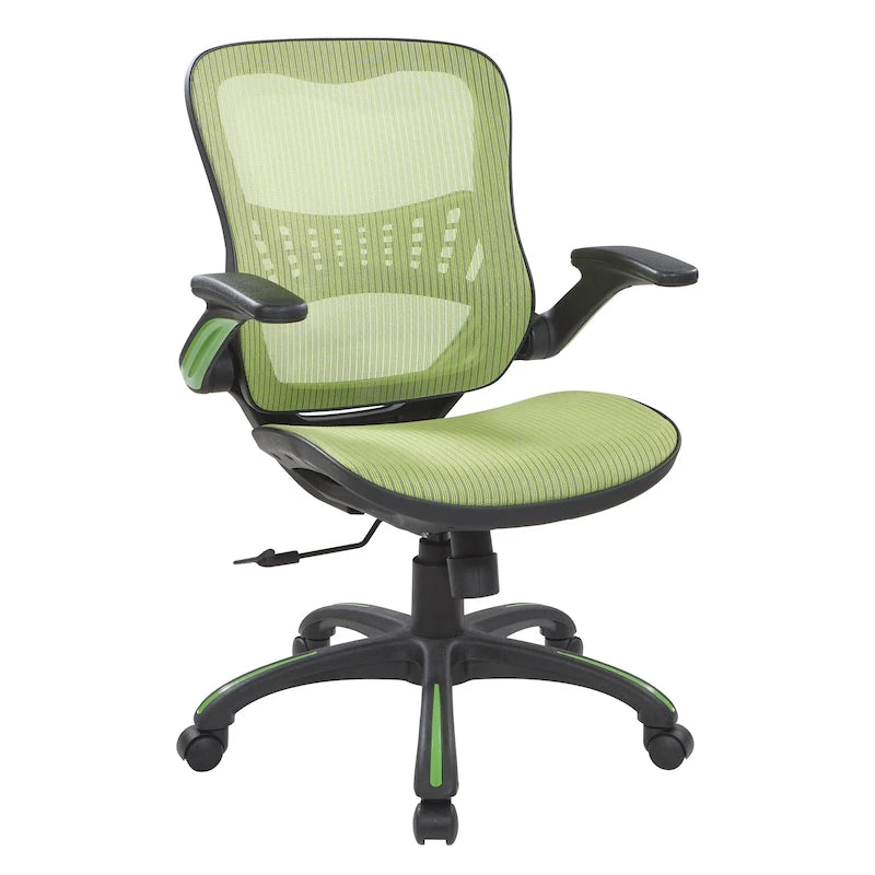 Porch & Den Plumlee Mesh Seat and Back Office Chair