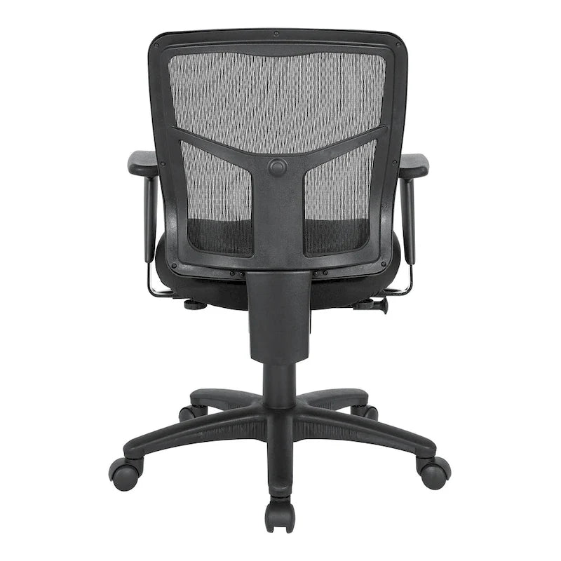 Mesh Back Office Chair with Height Adjustable Arms