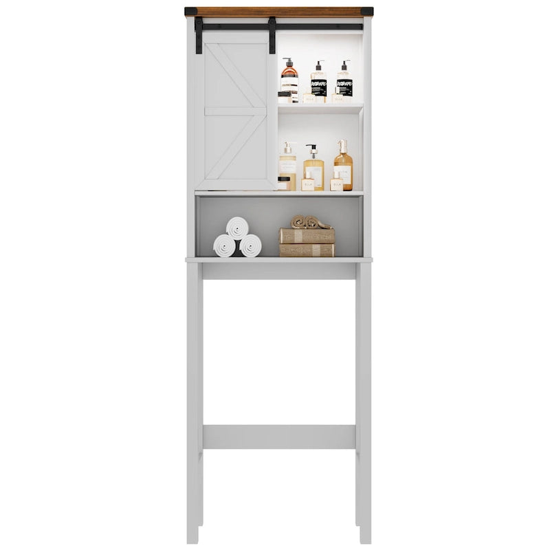 Freestanding Over The Toilet Storage - N/A