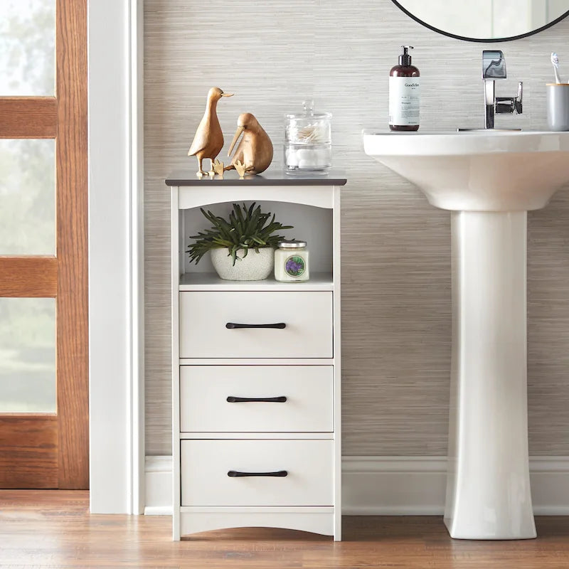 Simple Living Dalton 3-Drawer Bathroom Cabinet