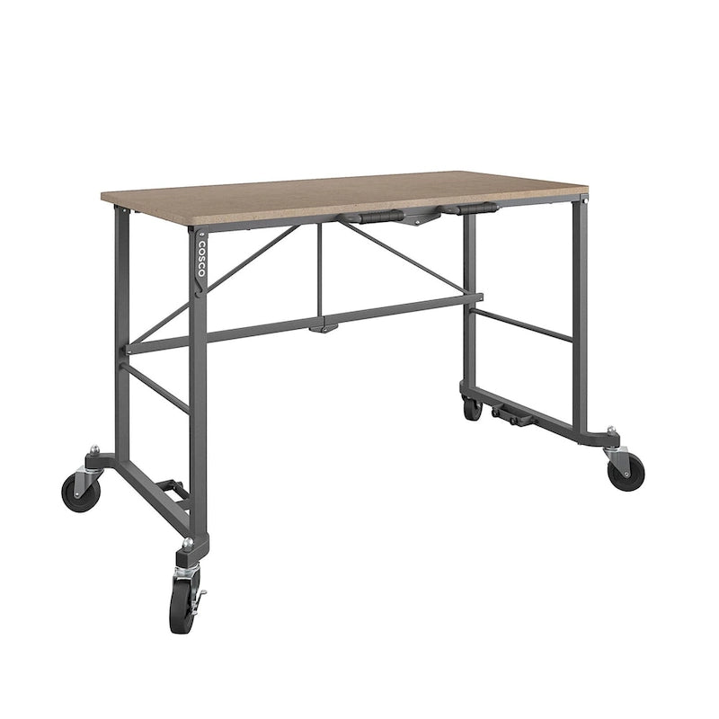 COSCO Smartfold Portable Folding Work desk with MDF work top