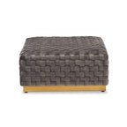 Noah Luxe and Glam Square Cocktail Ottoman