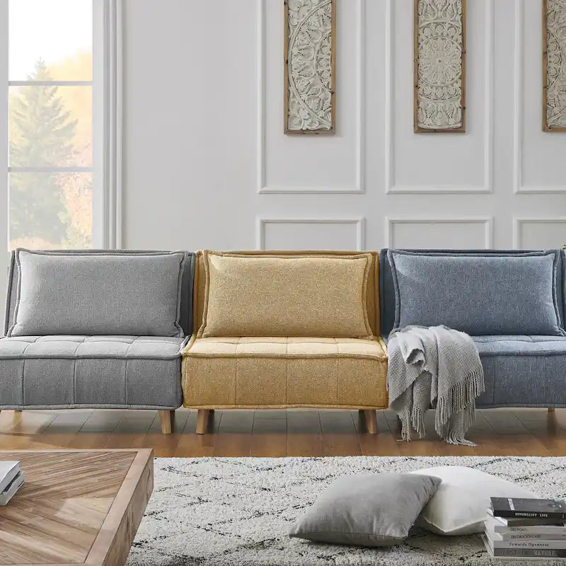 Art Leon Modern Modular Convertible Sofa Chair