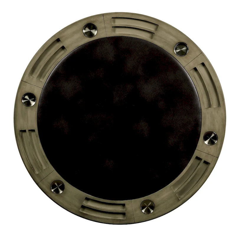 Nami Traditional Grey Solid Wood Game Table by Furniture of America