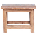 vidaXL Nesting Tables 2 pcs Solid Reclaimed Wood - 15.7 x 15.7 x 11.8