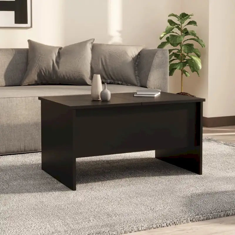 vidaXL Coffee Table Lift Top End Table Accent Side Sofa Table Engineered Wood - 31.5 x 19.7 x 16.7