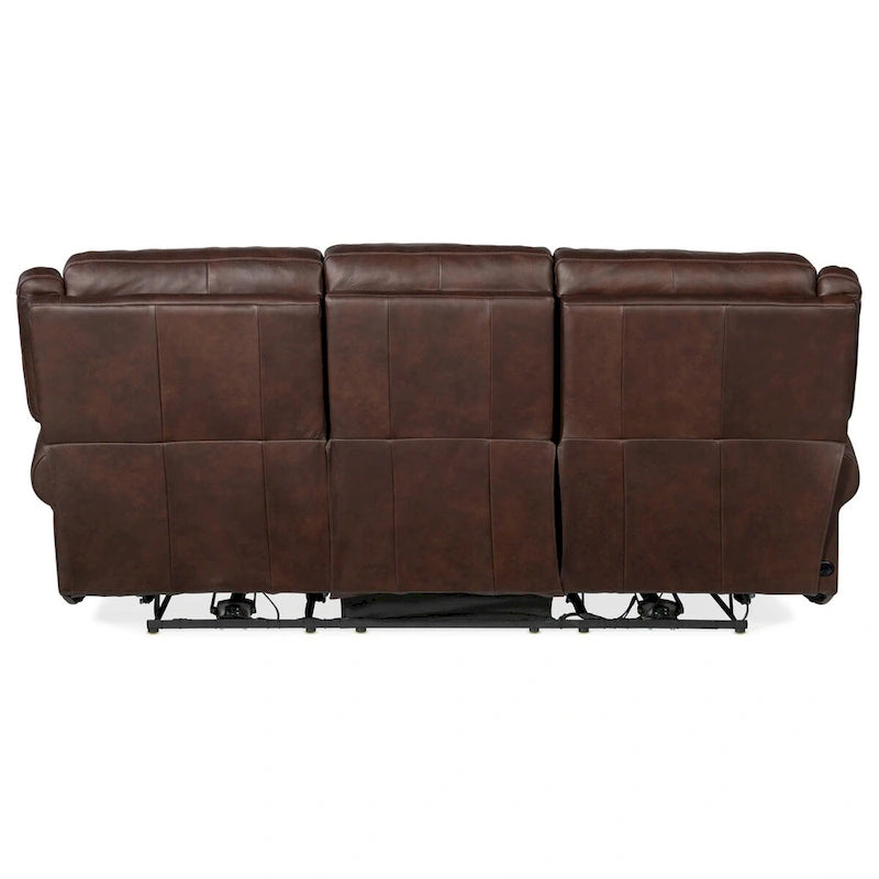 Hooker Furniture SS103-PHZ3-OBERON-POWER-SOFA Oberon 89 Wide Leather