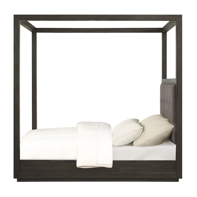 Carbon Loft Barron King-size Canopy Bed