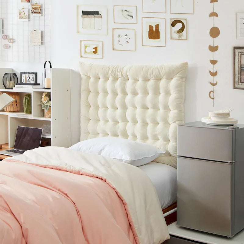 Rainha Cushion Tufted College Headboard by DormCo