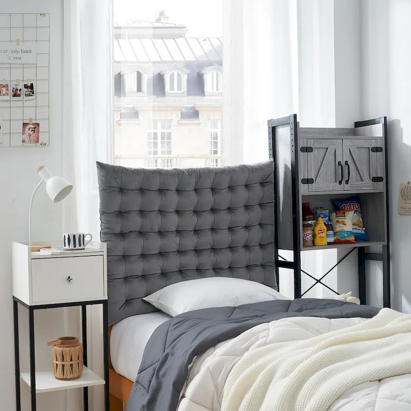 Rainha Cushion Tufted College Headboard by DormCo